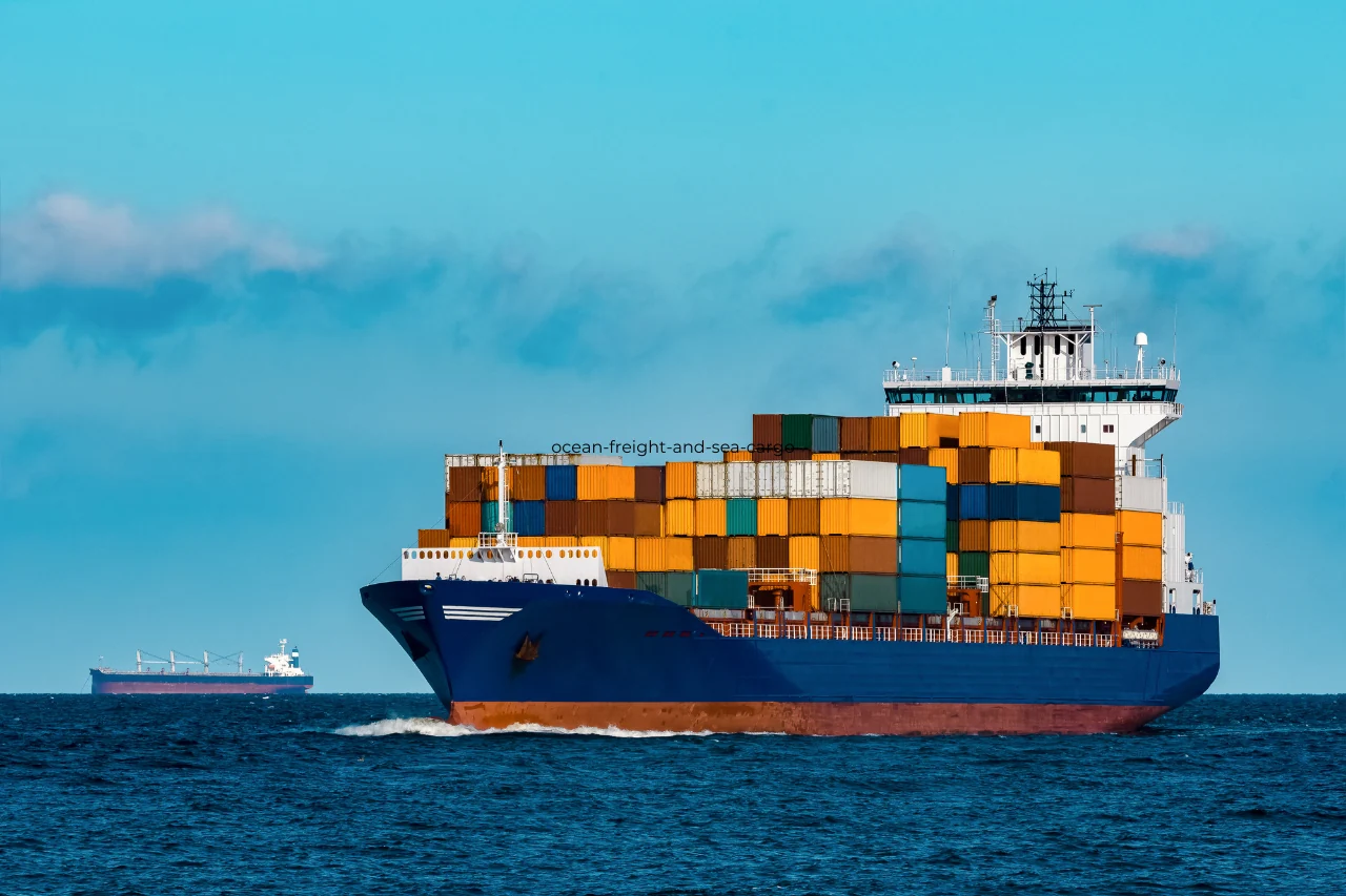 ocean freight and sea cargo